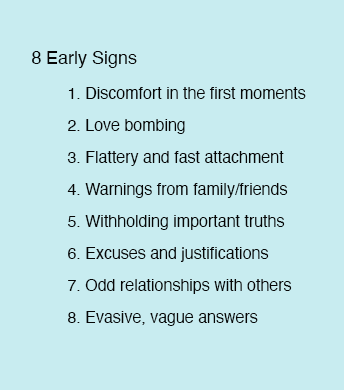 8 early signs 8 early signs